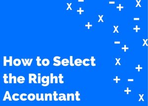 how to select the right accountant