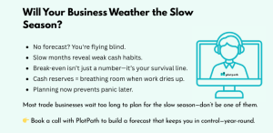 will your business weather the slow season