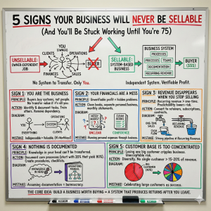 5 signs your business will never be sellable