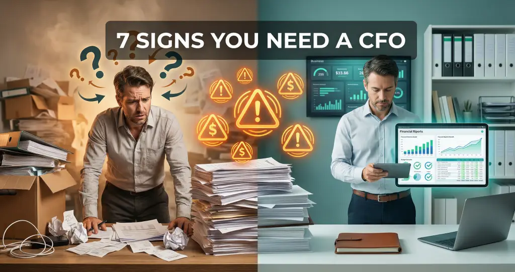 7 signs you need a CFO